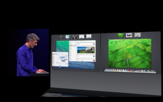 Bessere Multi-Display-Unterstützung (Apple/Screenshot: Golem.de)
